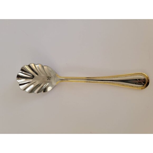 Wallace Silver Other - Regal Pearl by Wallace Stainless 18/10 Sugar Shell Spoon